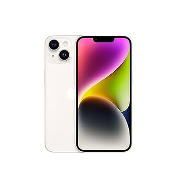 Apple iPhone 14 スターライト ホワイト 本体 Amazon.com: Apple iPhone 14, 128GB, Starlight for TracFone